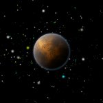 Bolygó rajzolása GIMP-pel.