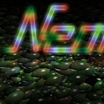 Villogó neonfényes mozgókép statikus változata.
